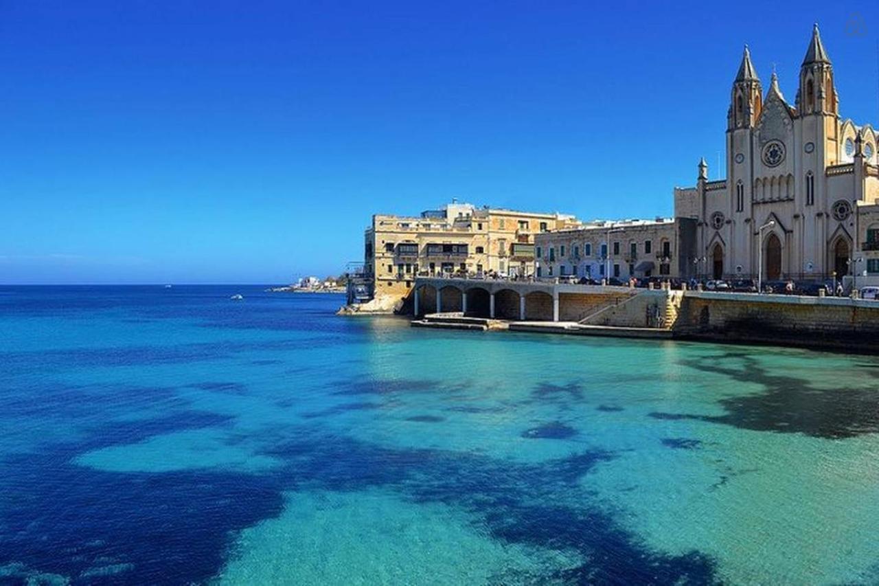 Art Deco Luxury Apartment, Central Location Sliema Exterior foto